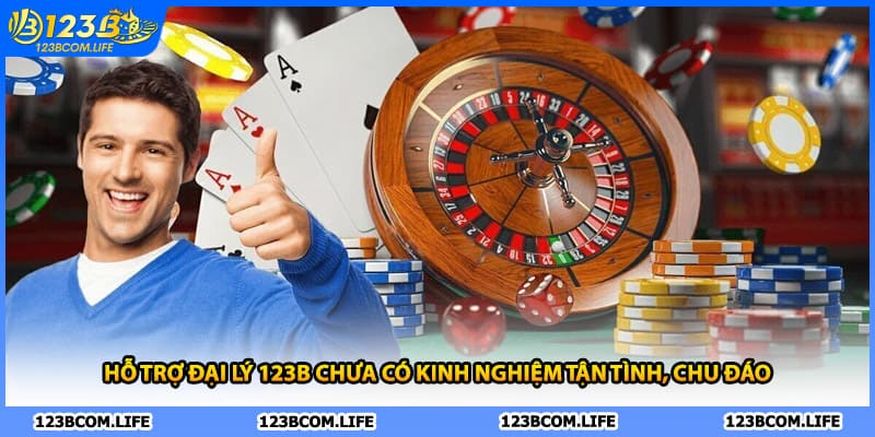 Hỗ trợ đại lý 123B chưa có kinh nghiệm tận tình, chu đáo